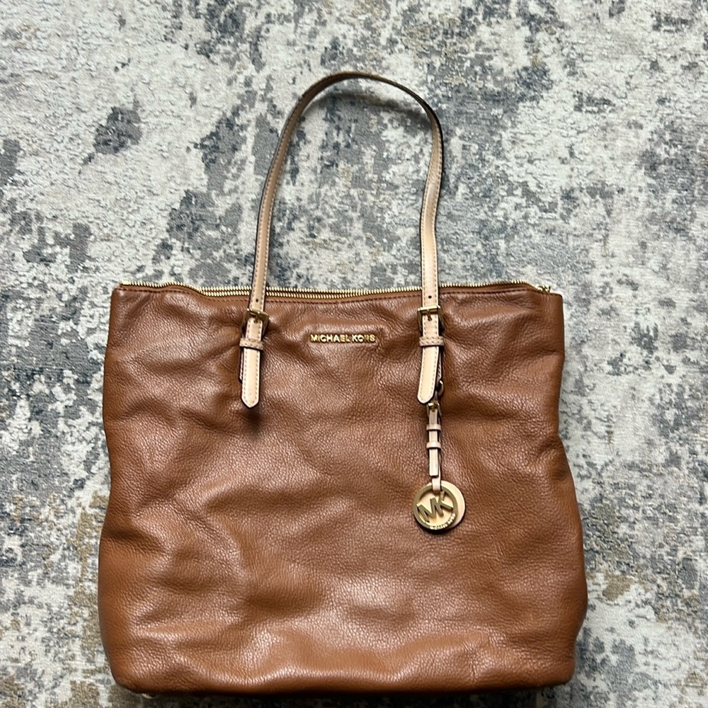 REDUCED!! Michael Kors Brown Leather Tote